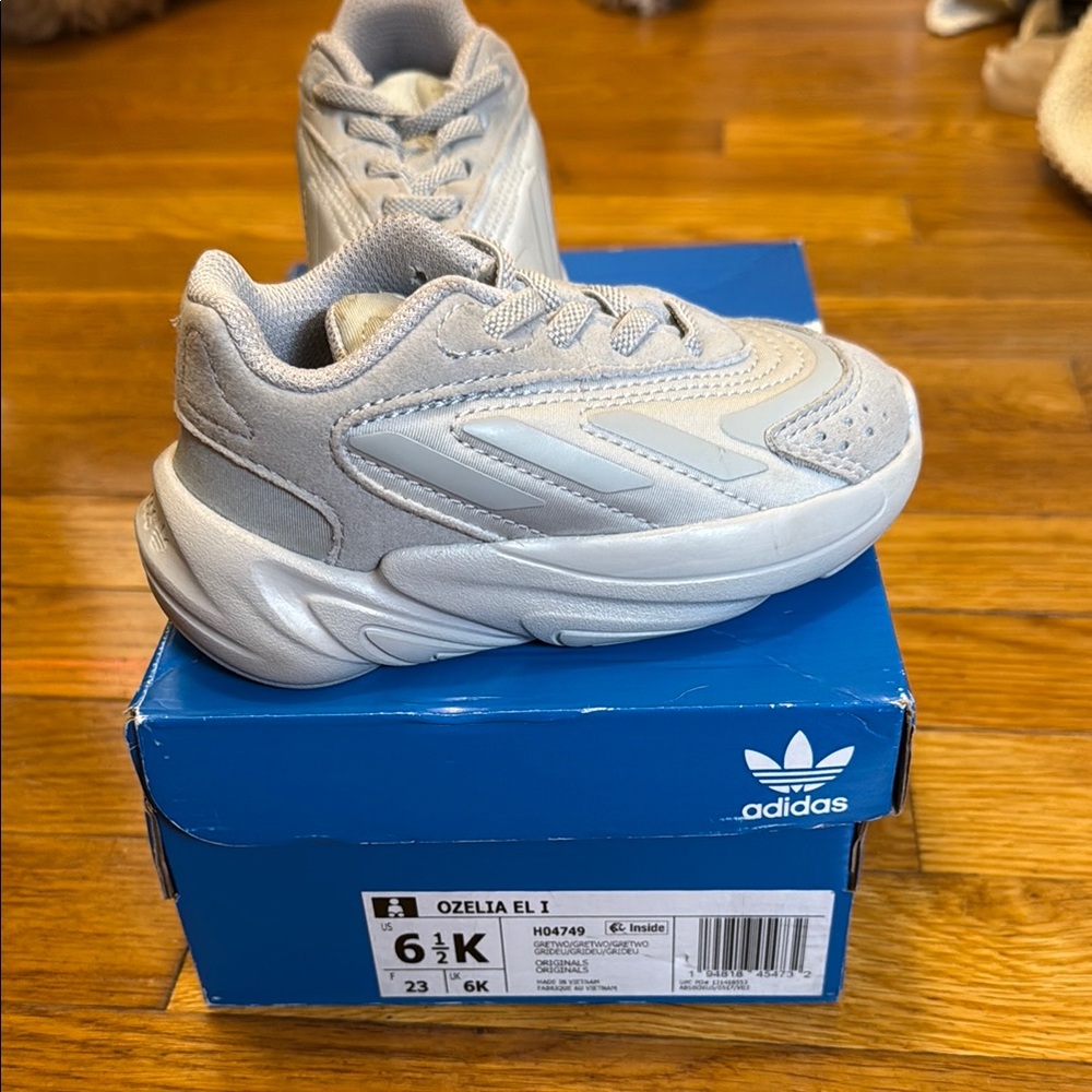 Adidas Kids' Gray Sneakers